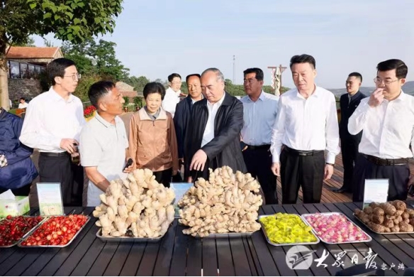 全省乡村振兴齐鲁样板现场推进会议举行